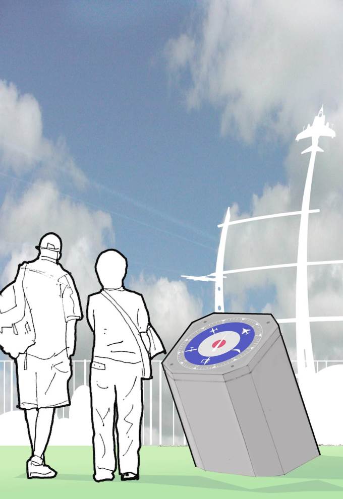Andover Airfield Art Interpretation Panel