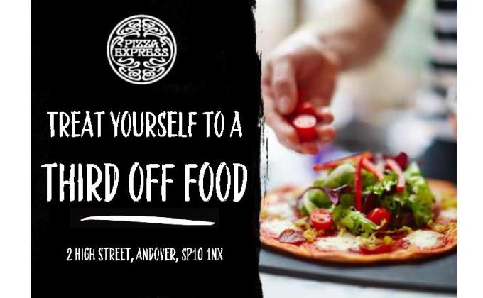 Pizza Express Andover - Voucher Third Off