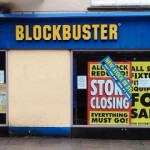 Blockbuster Shop Closes Tuesday