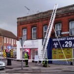 Man on Broadway Rooftop Incident