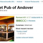 Wrong Image for Andover Pub on Trip Advisor
