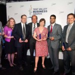 Award Winners with Fred Dinenage, MBE:
Left to Right: Dr Tom Wilkinson of HealthQuest Solutions Ltd; Catherine Spencer of Army Families Federation; John Chitty of Anton Vets; Fred Dinenage MBE, Guest Speaker; Siriol Sherlock of Rum’s Eg Gallery; Jalal Janmohamed of Wren Laboratories Ltd; and Dr Simon Bourne of HealthQuest Solutions Ltd.
Credit: Andy Brooks Photography