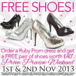 Free Shoes at The Dress Boutique
