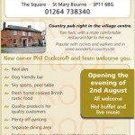 The George Inn at St Mary Bourne to Reopen