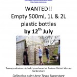 "Plastic Bottles Wanted"