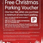 Free Christmas Parking in Andover