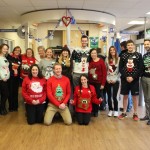 Andover Leisure Centre support Save the Children Christmas jumper day