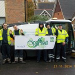 The Sparkle Day team at Junction Road in Andover
