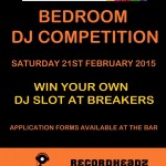 Recordheadz Bedroom DJ Competition at Breakers