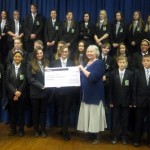 Harrow Way - Ghana Cheque Presentation