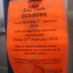 Reduced Parking in Andover as Lidl Car Park Closes