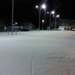 Snow Finally Hits Andover