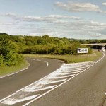 A303 Eastbound at A343 Junction (image courtesy of Google Map)
