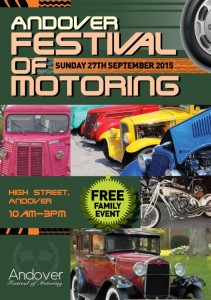 Andover Festival of Motoring 2015 Announce Charities