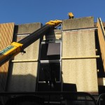 Crane Crash in Andover Chantry Centre
